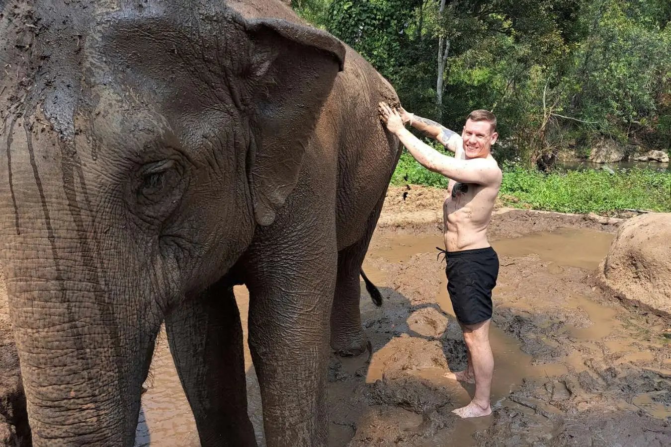 doing-elephant-mud-spa-at-hug-elephant-sanctuary